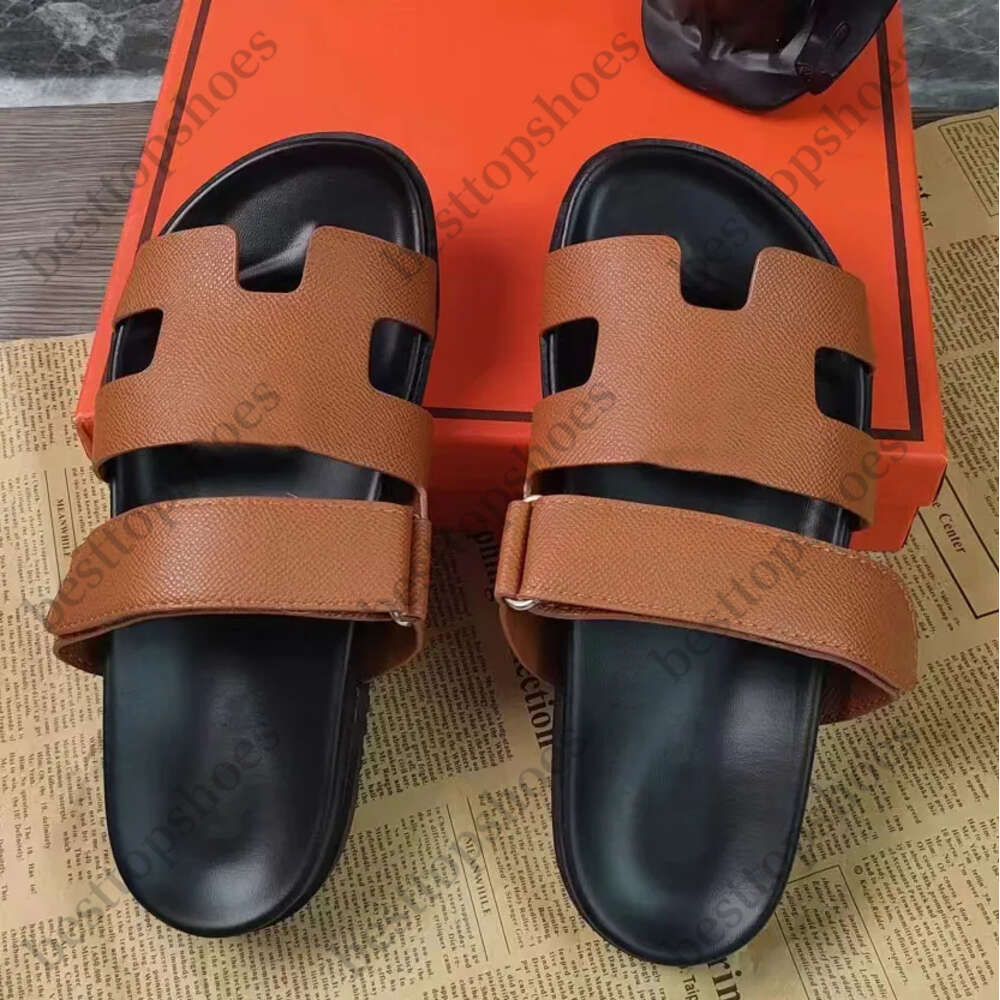 with box designer women sandals leather summer and winter beach flat bottomed plush slippers 5555AAAA
