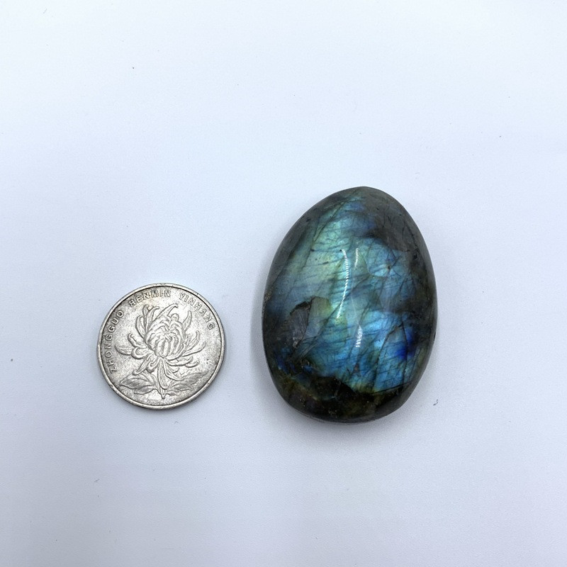 1pc Natural Blue Color Genuine Labradorite Original Labradorite Moonstone Natural Stones Ornament Moonstone Send Random dropship