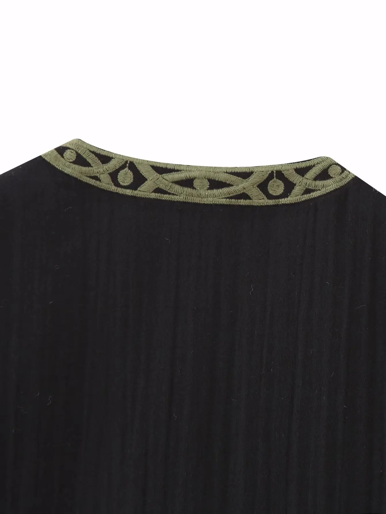 Women Vintage O Neck Flower Embroidery Short Vest Jacket Ladies Sleeveless Casual Cardigan WaistCoat Crop Tops CT5359 240523