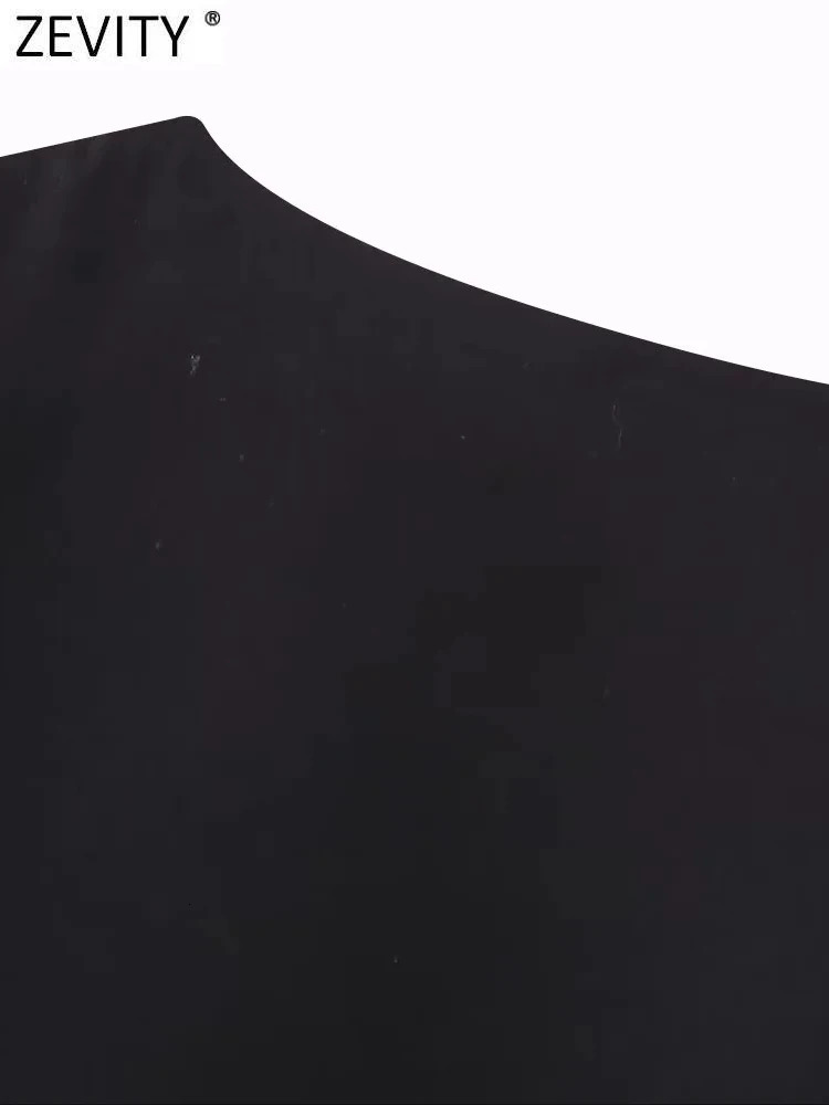 Zevity Women Vintage V Neck Beading Flower Embroidery Short Vest Jacket Ladies Sleeveless Casual Cardigan WaistCoat Tops CT5322 240523