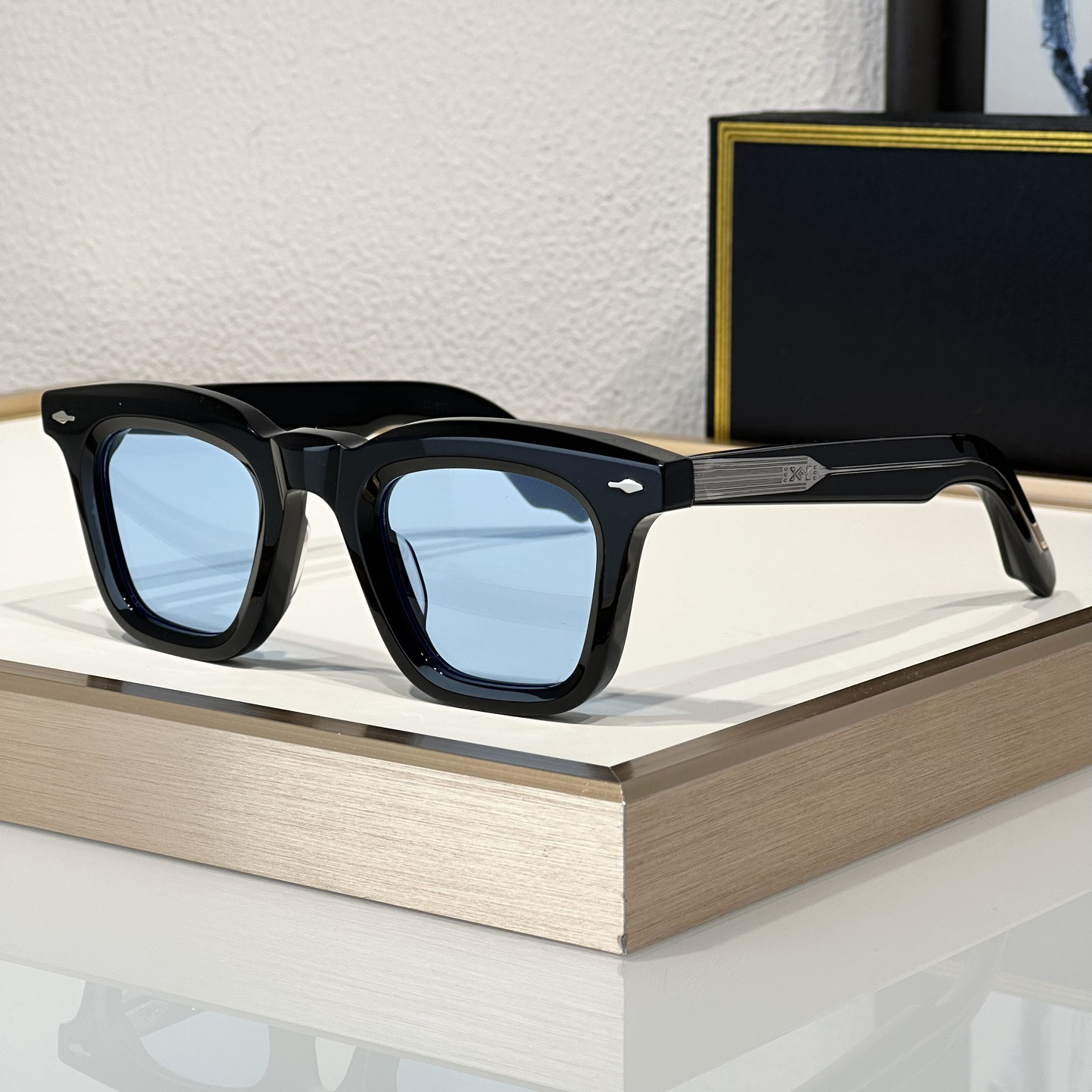 Fashion Sunglasses For Men Women LECLAIR Summer Super Designer Stylish High Street Style Anti-Ultraviolet Retro Plate Acetate Full Frame Glasses Rando