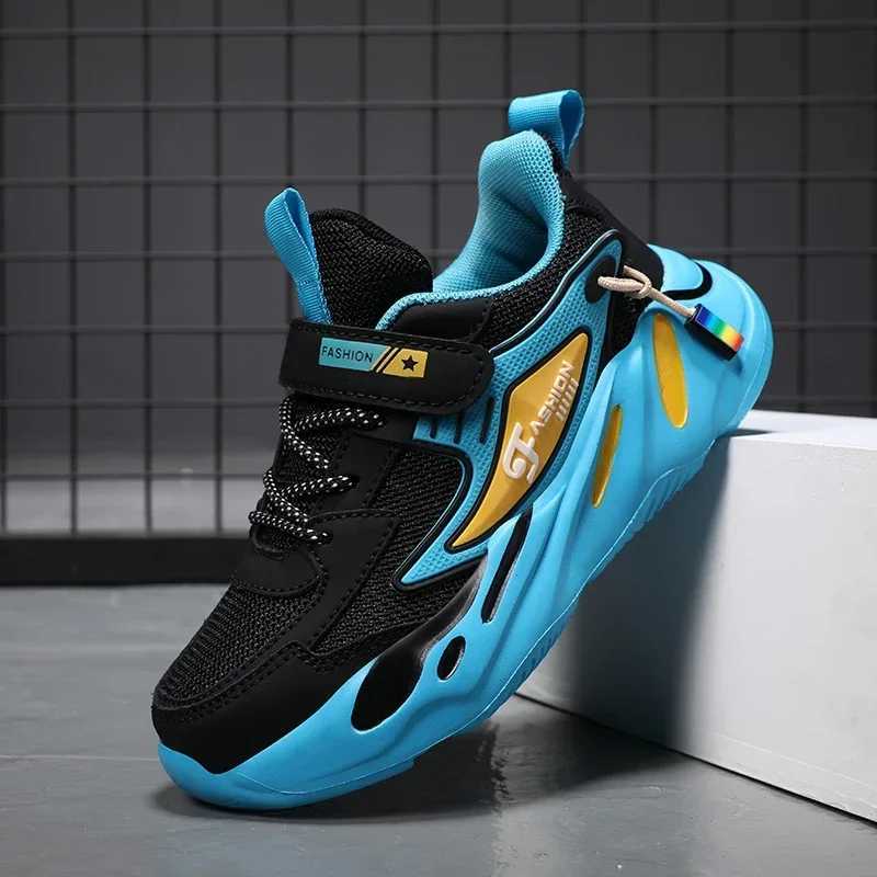 Athletic Outdoor 2024 Boys Net Breathable Running Childrens Sports Girls Flat Casual Shoes Large Size 40 WX5.22 BJ23 XJ260303