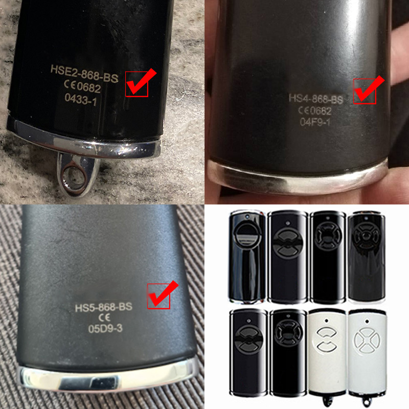 Control Door Remote HORMANN Opener HORMANN HS1 HS4 HS5 HSS4 HSE1 HSE2 HSE4 HSP4 HSD2 868 BS Garage Door Remote Control 868MHz smile