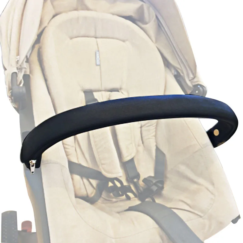 Stroller Armrest Compatible Stokke V3 V4 Pushchair Dsland Handrail Pram Bumper Bar Baby Fence Safety Bar With Cloth Cover