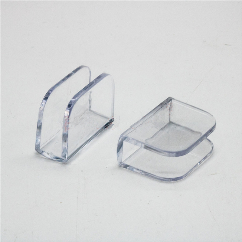 4pcs Triangle Square Clip Protector Table Corner Edge Transparent Guard Corner Cover Connecting Bracket Glass Coffee Table Angle