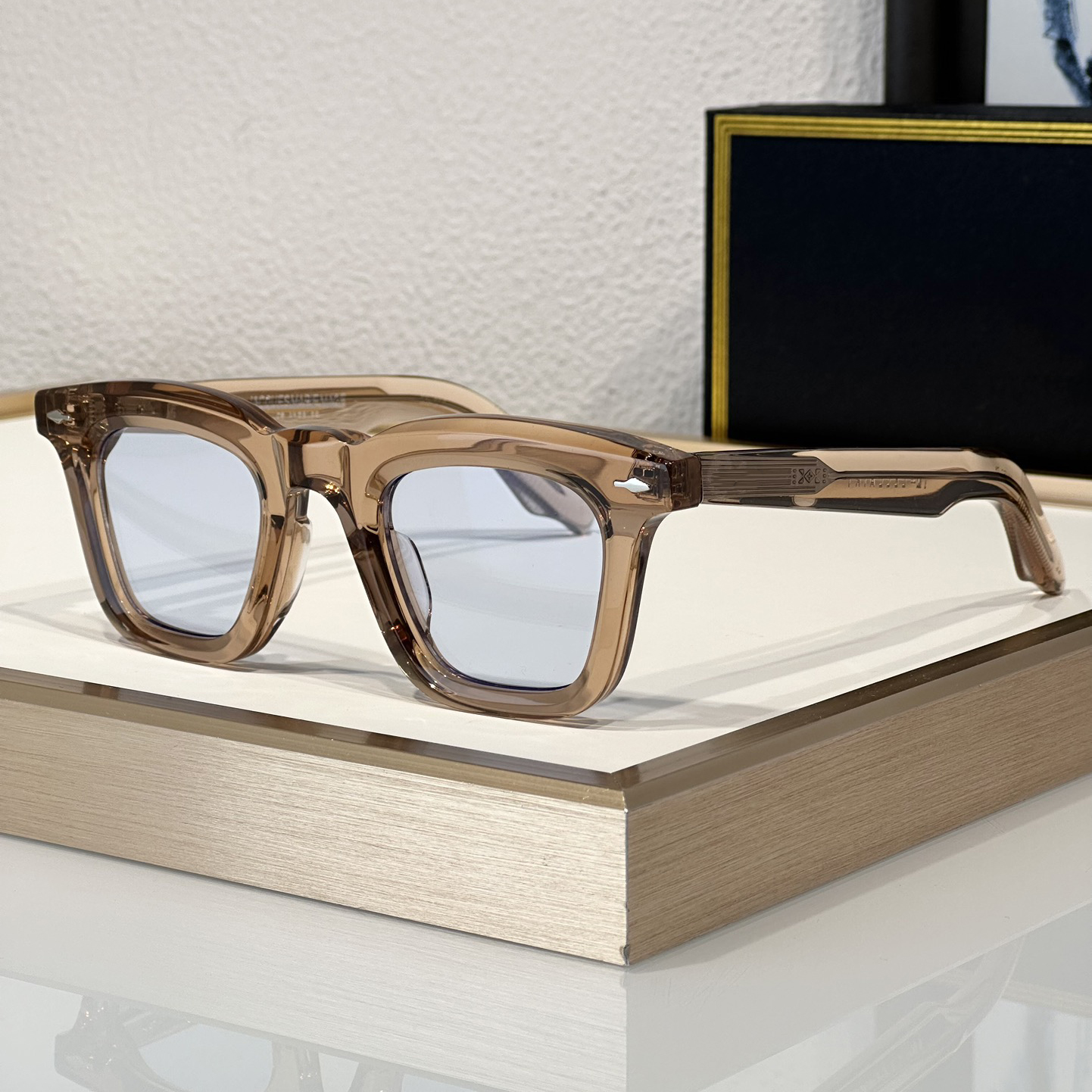 Fashion Sunglasses For Men Women LECLAIR Summer Super Designer Stylish High Street Style Anti-Ultraviolet Retro Plate Acetate Full Frame Glasses Rando