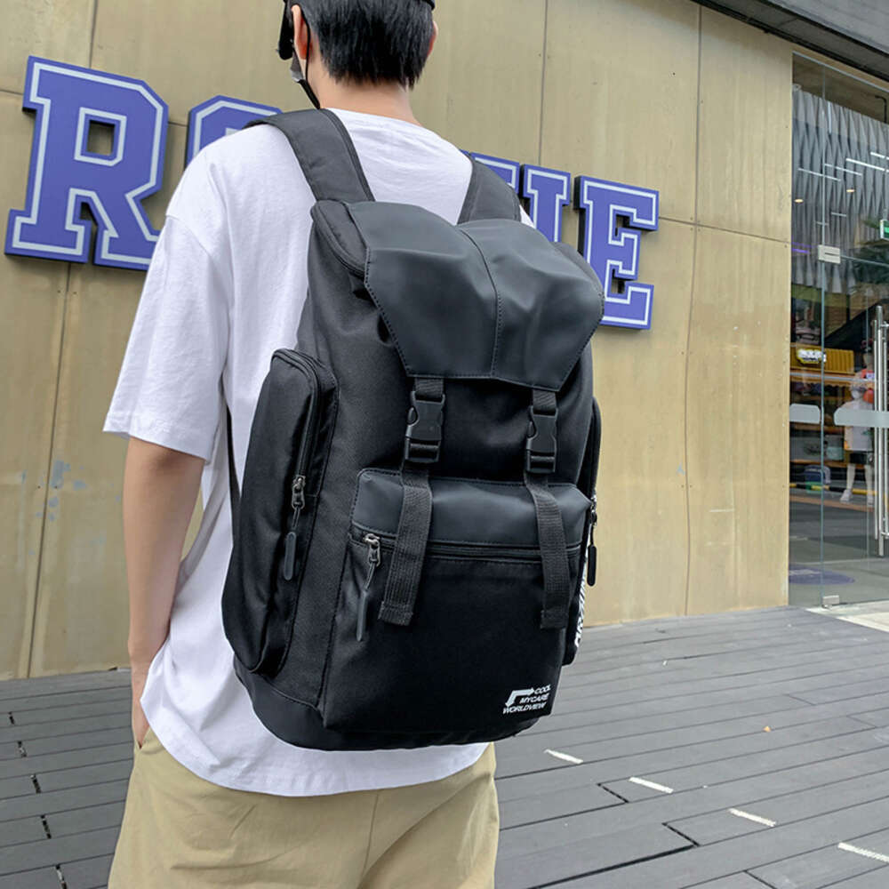 Ddmytiger Ddmytiger Backpack Men S Trendy New Middle School Student Korean Version Workwear Travel Outdoor Leisure H