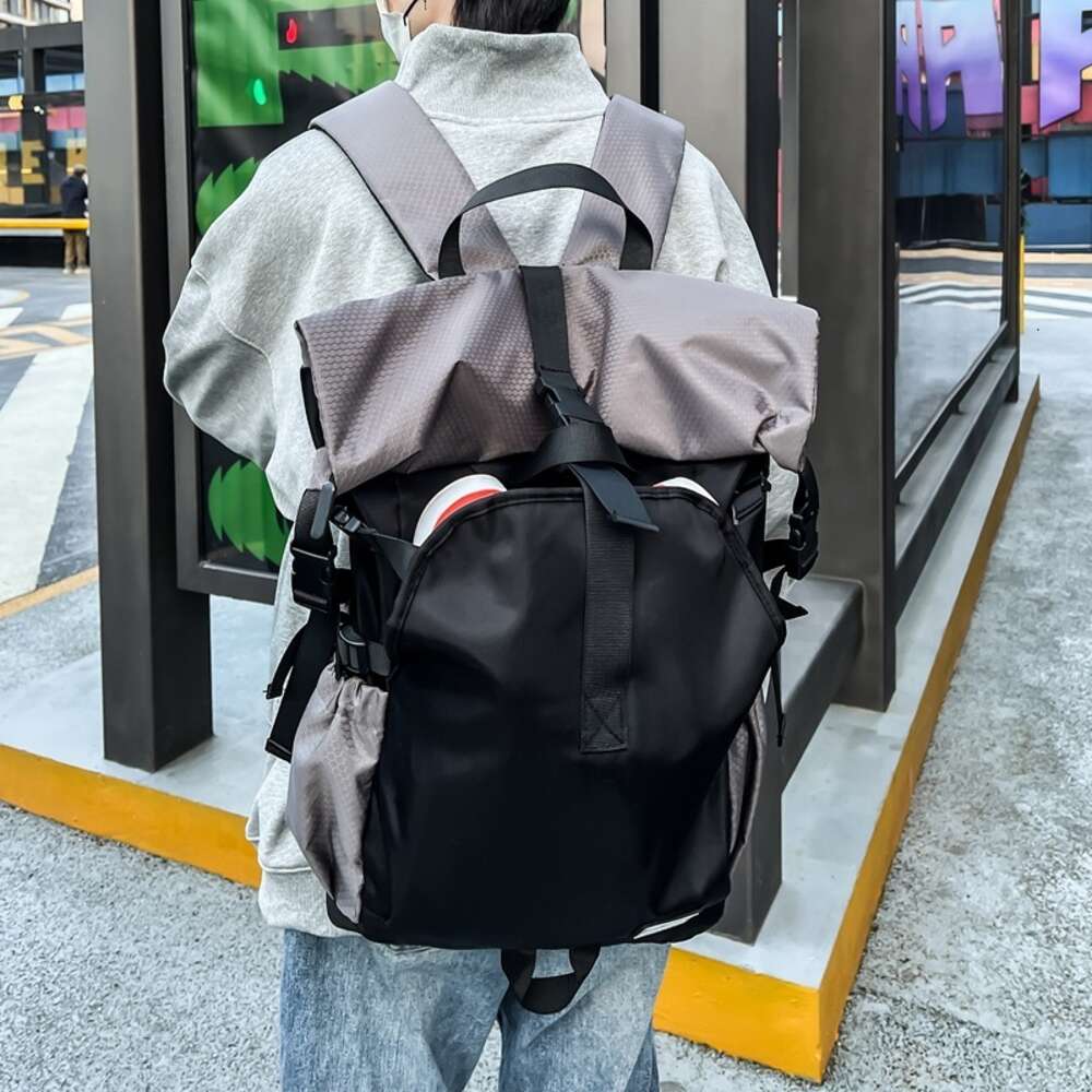 Ddmytiger Ddmytiger Trendy Roll Up For Leisure Travel Fitness Sports Shoes Luggage Backpack Men S Fashion H