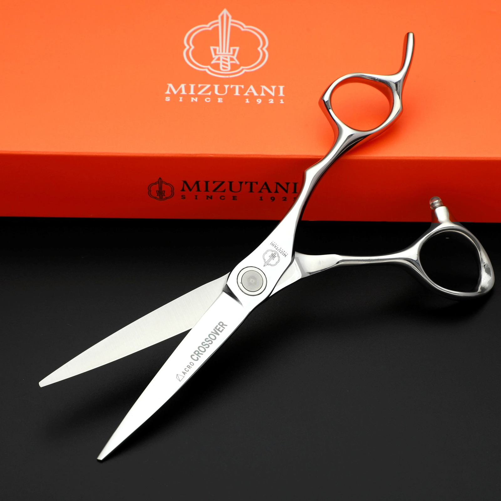 models MIZUTANI 6.2-6.7-inch Hairdressing scissors VG10 material quality Barber shop scissors high-quality Flat shear 240522