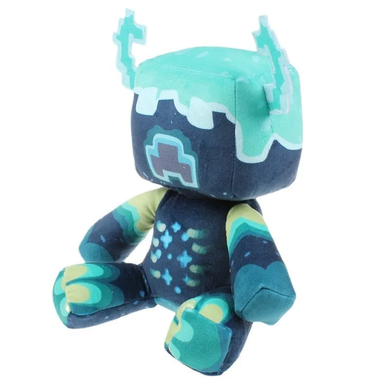 25cm My World Kawaii Plush Toy 2025 Warden Doll Crystal Super Soft Anime Plushie Creeper Toys for new Children Kids Christmas Gift