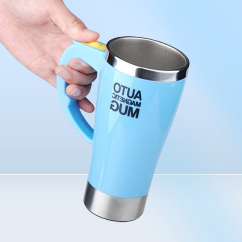 Epacket 450ML Automatic Stirring Magnetic Coffee Mug Stainless Steel Milk Mixing Water Cup Blender Lazy Smart Breakfast Thermal Cu5950874