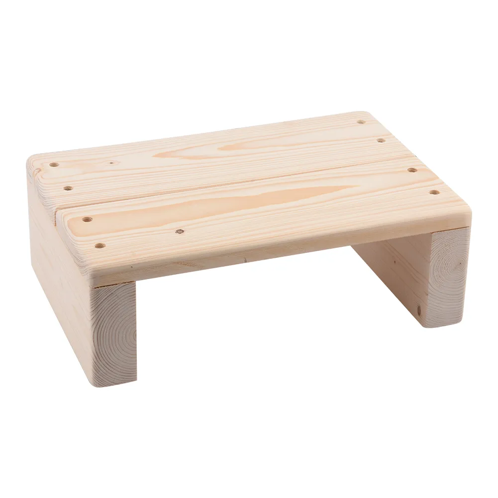 new Foot Rest Bedroom Non-Slip Living Room Multifunctional 2025 Small Solid Wood Footstool Step Change Shoe Simple Stable Home Children