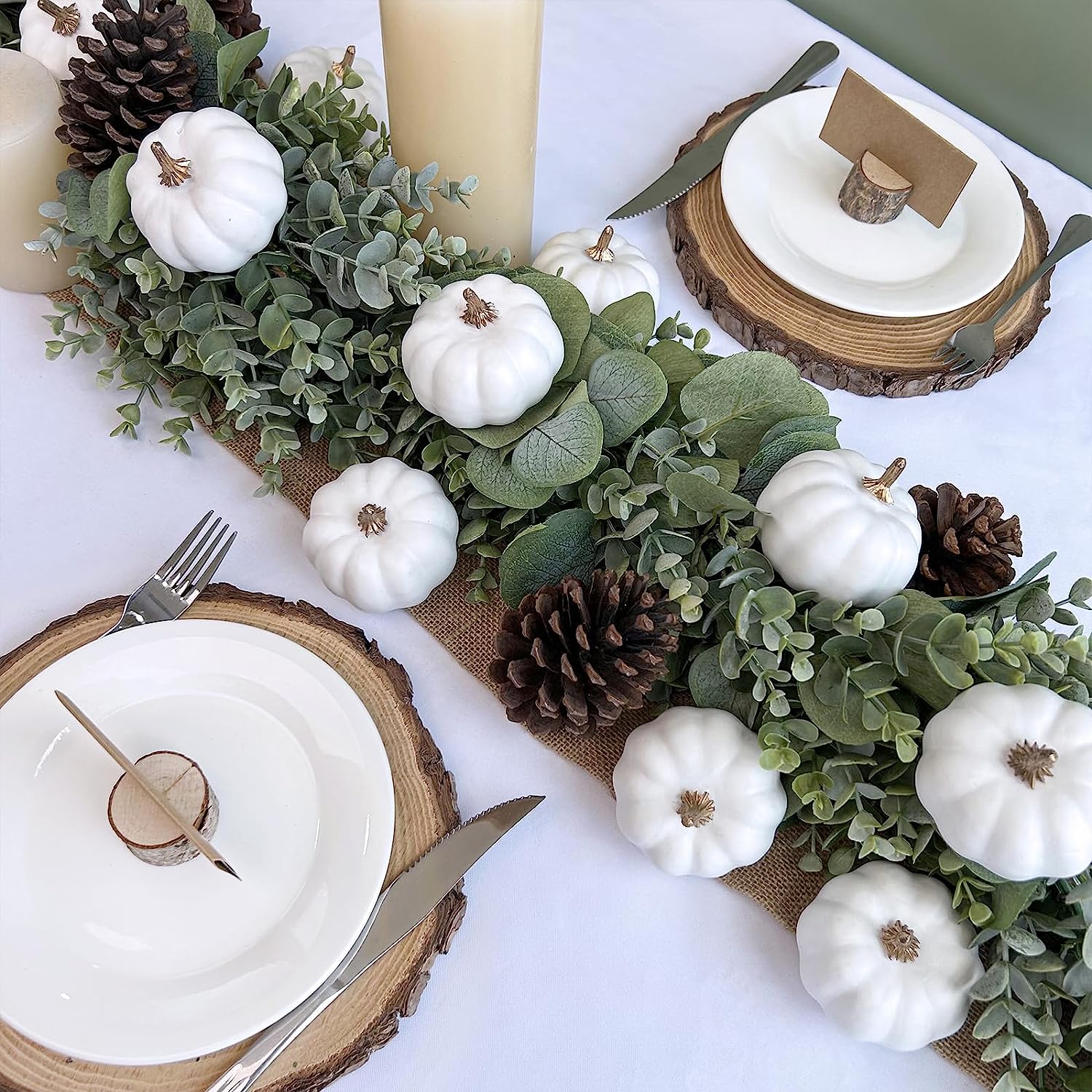 1/3/6Pcs Small Artificial Pumpkins Decor Foam Pumpkin Harvest Pumpkin For Autumn Fall Wedding Thanksgiving Halloween Table Decor