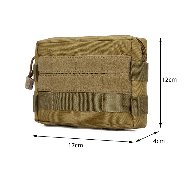 Military Tactical Waist Bag Outdoor Camping EDC Tool Pouch Wallet Fanny Backpack Phone Bag Nylon Molle Hunting Waist Belt Pocket