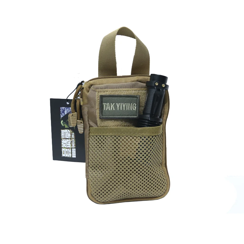 TAK YIYING Molle Tactical Medical First Aid Hunting Pouch Travel Pocket Organizer EDC Pouch Bag Nylon