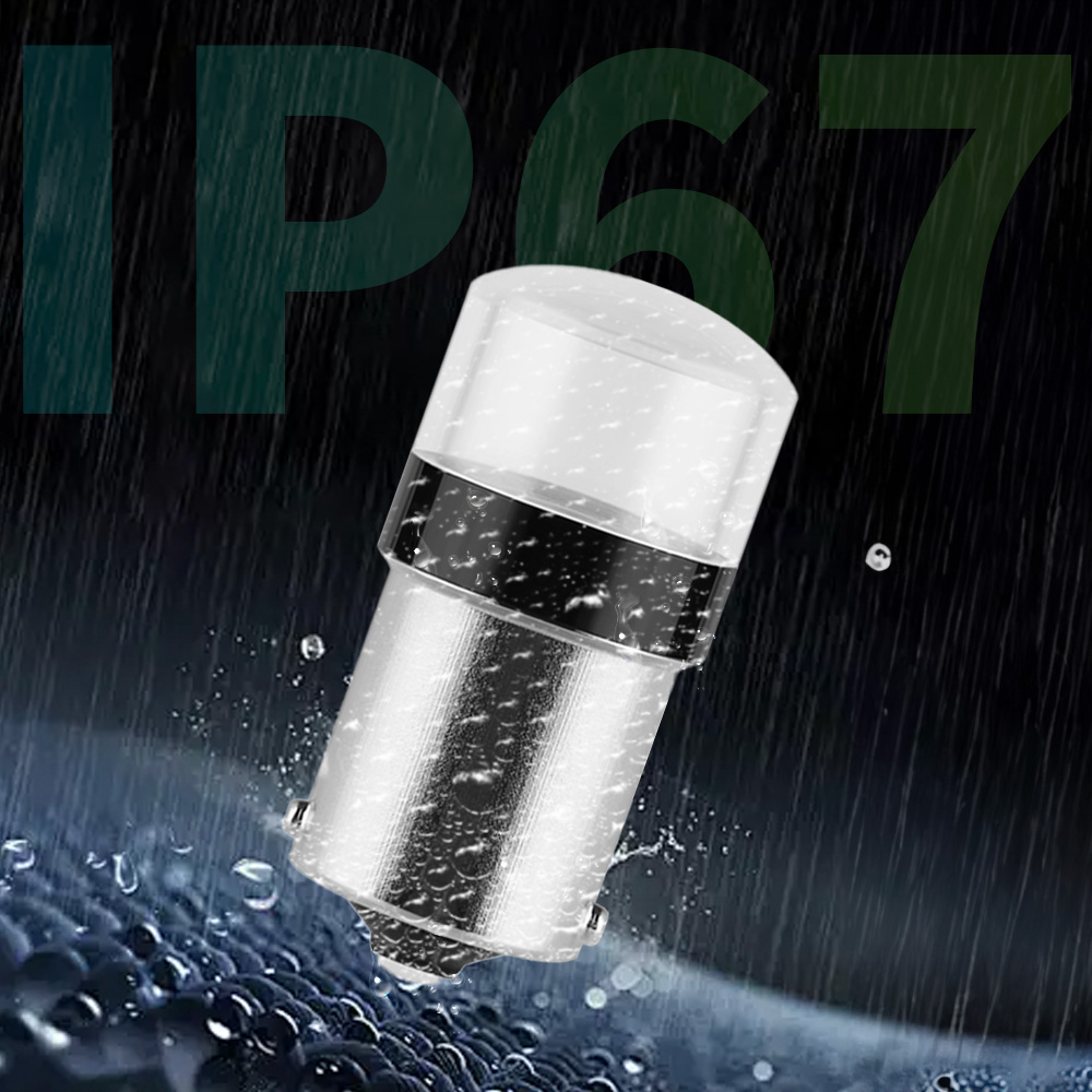 2PCS 1156 BA15S P21W 1157 BAY15D P21/5W LED Car Tail Bulb Brake Lights Reverse Lamp Daytime Running Signal Light 10SMD 3030