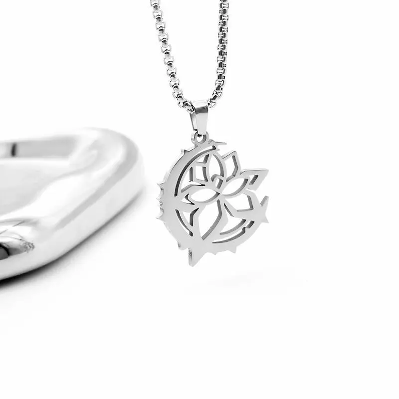 Game Honkai Impact 3 2025 Necklace Elysia Cosplay Unisex new Pendant Long Chain Choker Jewelry Accessories Necklaces Gift