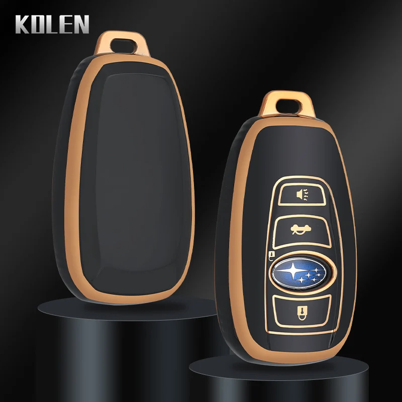 New TPU Car Smart Key Case Cover Shell Fob For Subaru new BRZ XV SV Forester Legacy Outback Crosstrek Impreza 2025 Ascent Accessories