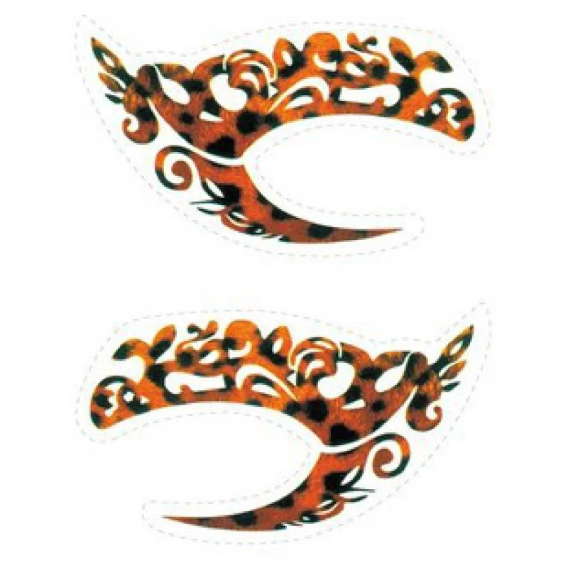 Leopard Lace Eyeliner Sticker new 2025 Reusable Double Eyelid Line Sticker Waterproof Eye Makeup Self-adhesive Eyelid Sticke Makeup Tools