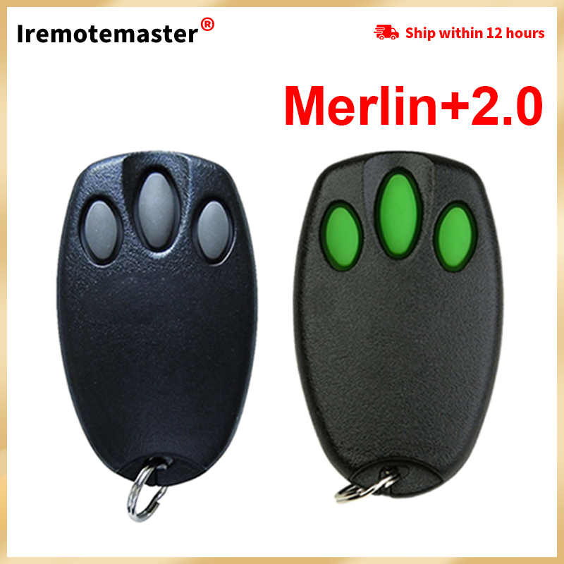 For Merlin+ 2.0 E940M E945M E950M E943M Garage Gate Door Remote Control Compatible ST50EVOB ST50EVO MT100EVO MT60EVO 2024 Newest