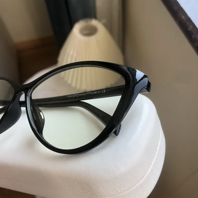 New Anti Blue Light Glasses Women Eyeglasses Optical Spectacle Glasses Luxury Brand Designer Cat Eye Transparent Ladies Eyewear