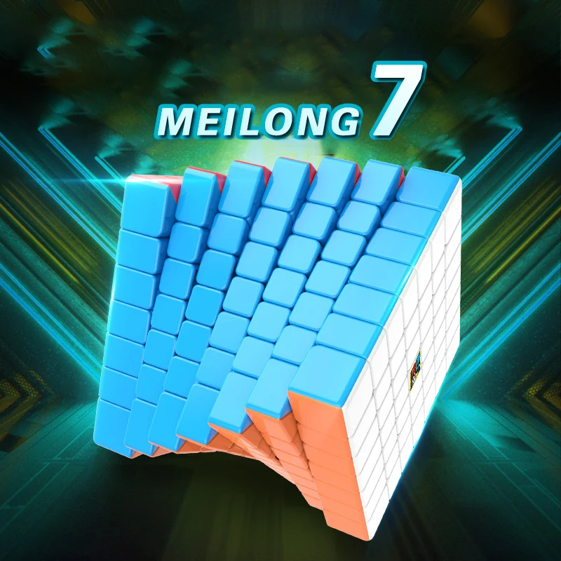 New Little Magic 7x7x7 M Cubing Speed 7x7 Magic Magnetic Cube Puzzle Professional Educational Toys For Kids Cubo Magico