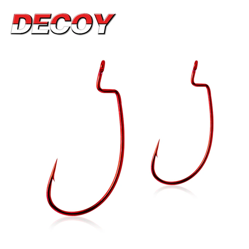 DECOY Japan Hook Wide Gape Offset Hooks High Power Fishing 2025 Hooks Texas Carolina Downshot Fishing Bass Hooks new Fishing Accessories