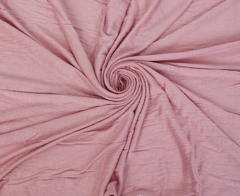 Fashion Polyester Jersey Hijab Scarf Long Muslim Shawl Plain Soft Turban 2025 Tie Head Wraps For Women Africa new Headband 170x60cm