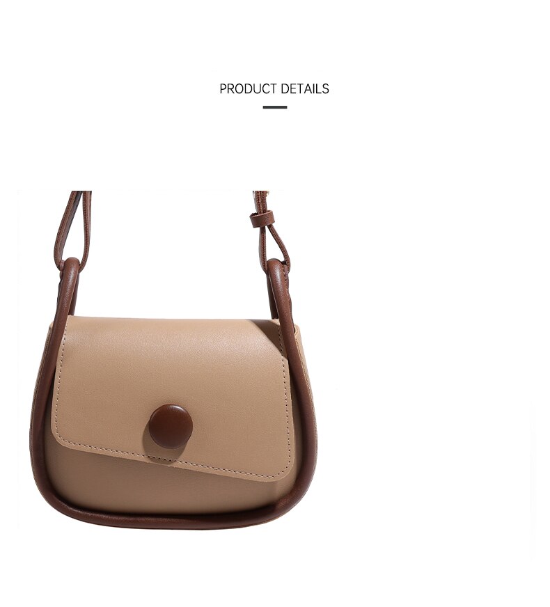 Women's Large Capacity Crossbody Small Bag Versatile Casual Small Square Bag Retro Advanced Sense Bag Small Female Shoulder Bag