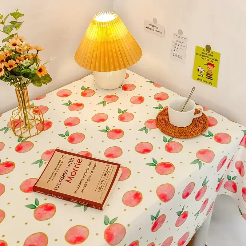 Desk Bedside Cabinet Coffee Table Cover Velvet Table Cloth Toalha De Mesa Para Festa Korean Room Decor TRJX01