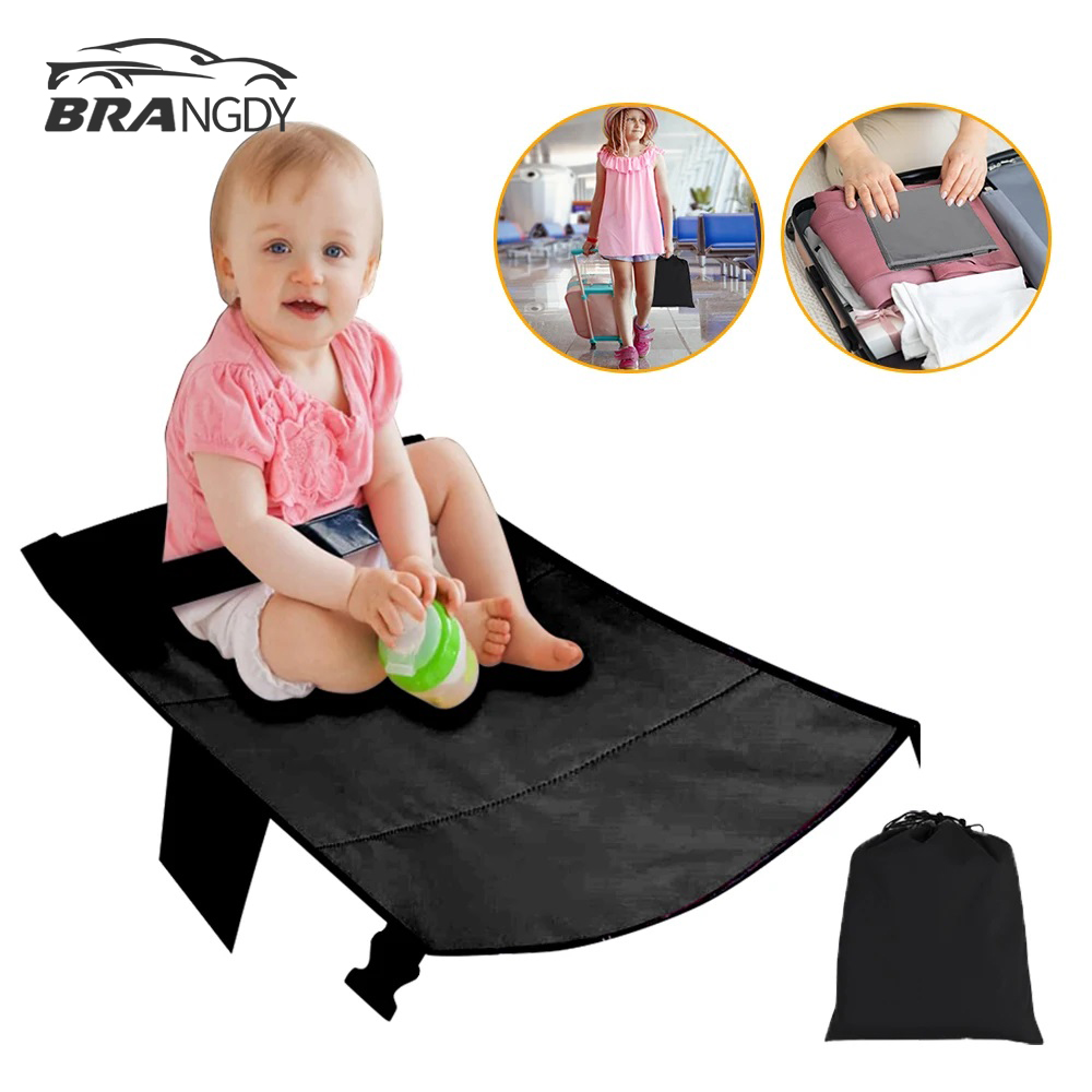 Kids Travel Airplane Bed Baby Pedals Bed Portable Travel Foot Rest Hammock Kids Bed Airplane Seat Extender Leg Rest For Kids