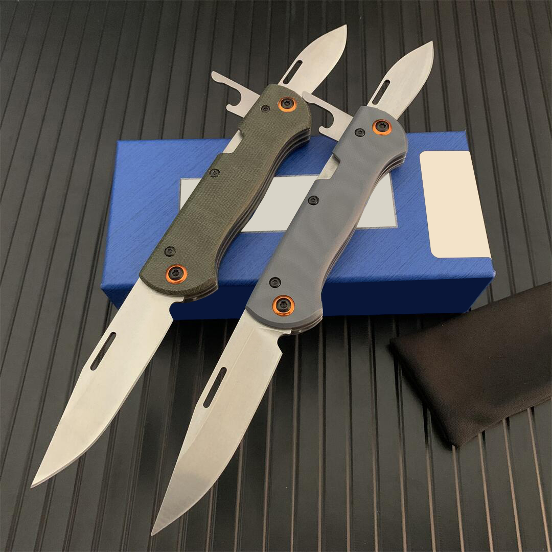 2Models 317 Weekender 2-Blade Slipjoint Folding Knife 2.97" Satin S30V Clip Point and Drop Point Blades Green/blue Micarta Handles 317-1 Camping Hunting Knives tools