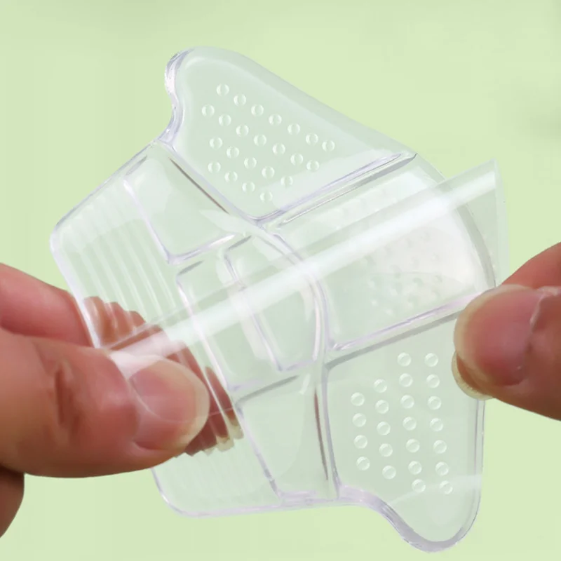Transparent Silicone Heel Stickers Heels new Grips Anti Slip Sneakers Shoe 2025 Cushions Non-Slip Crown Inserts Pads Foot Care Protector
