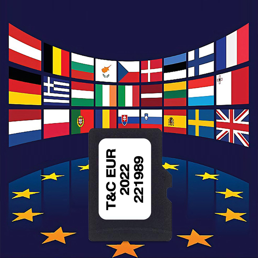 Latest Naving 221989 Map TF Card Navi 2022 for Opel Corsa Antara Zafira Car Memory Card EU Turkey GPS Map Software Update