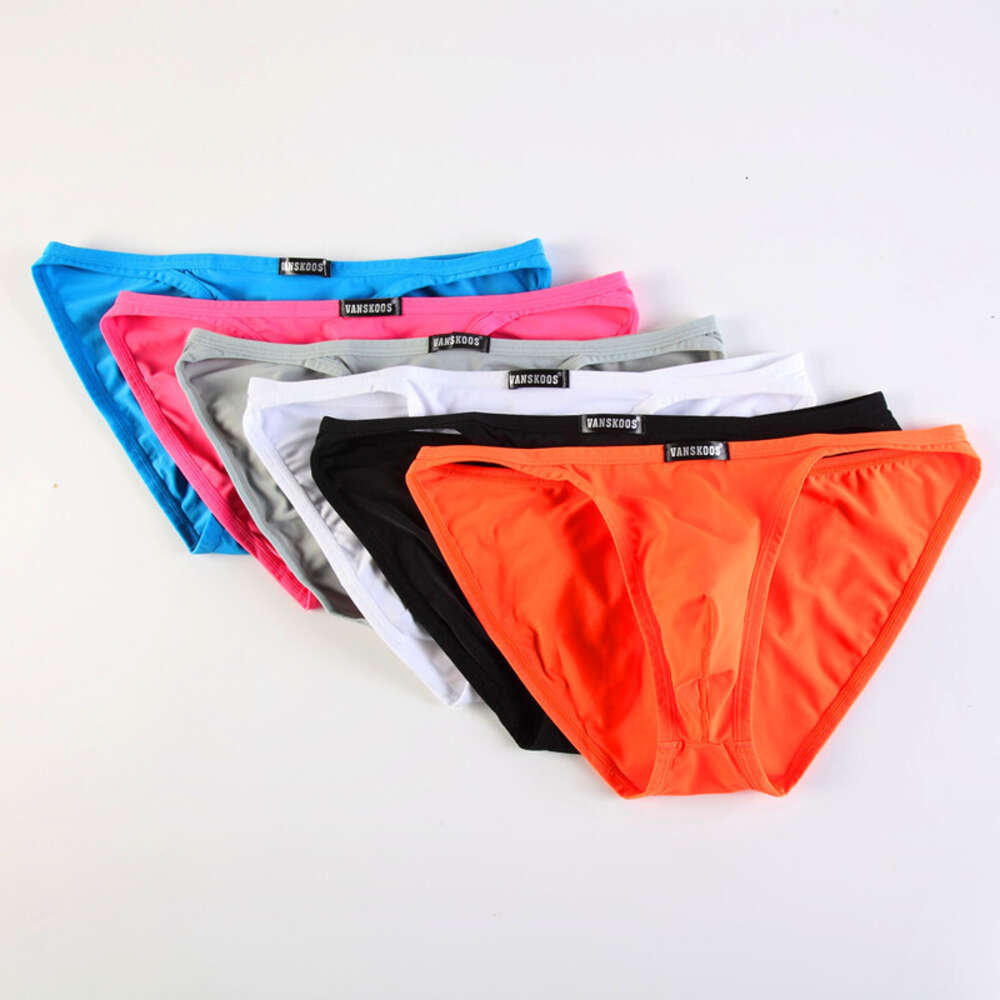 Ddmytiger Couple Bikini Ice Silk Swimming Underwear Narrow Edge Triangle Pants Men S VS XSJ H