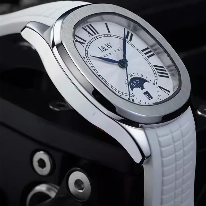 Relogio Masculino CARNIVAL Mechanical Sports Watch for Men Brand Luxury Automatic Wrist Watch 30M Waterproof 2023 Reloj Hombre