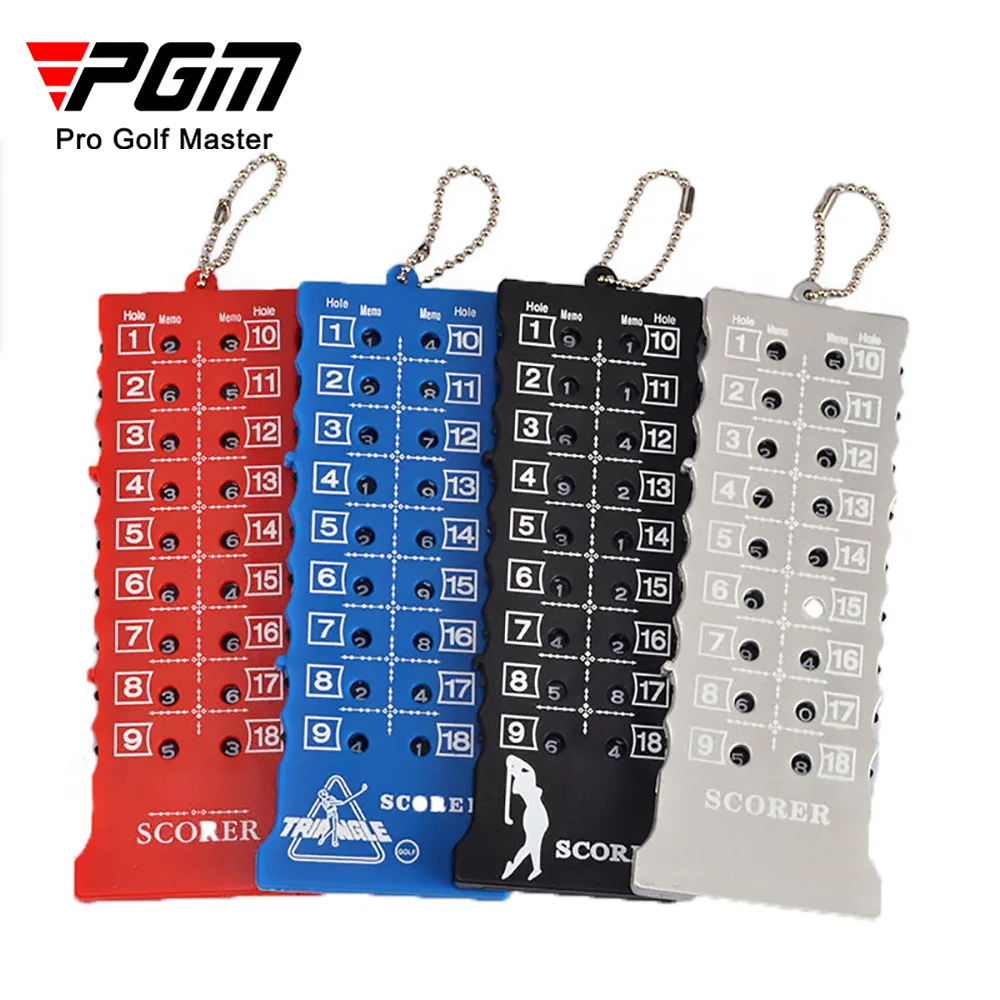 PGM Professional 18 Holes Golf Score Shot Stroke new Counter Clicker Keychain Golf 2025 Game Score Keeper Golf Sports Scoreboard