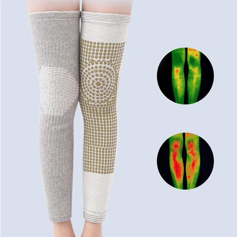 1Pair Wormwood Self new Heating Knee Sleeve Warmer Knee 2025 Pad Women Men Older Arthritis Joint Pain Relief & Tendonitis Injury Recovery
