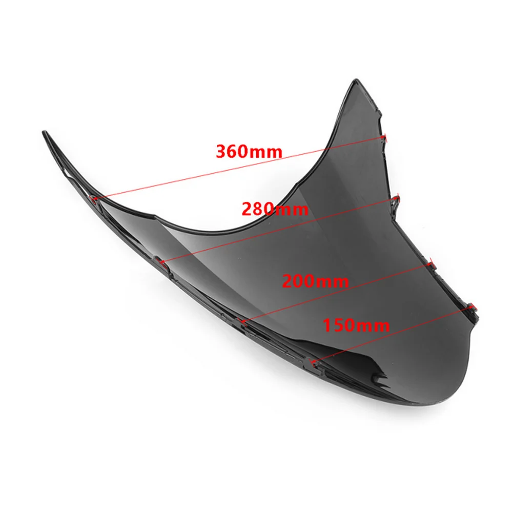 Motorcycle Windscreen Covers Screen Motorbikes Deflector Windshield For Honda VFR800 VFR 800 2002-2012 2006 2007 2008 2009 2010