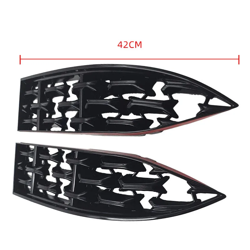 Car Front Lower Bumper Grill Grille Moulding Cover For Mazda CX5 CX-5 2022 Front Bottom Middle Net Decoration