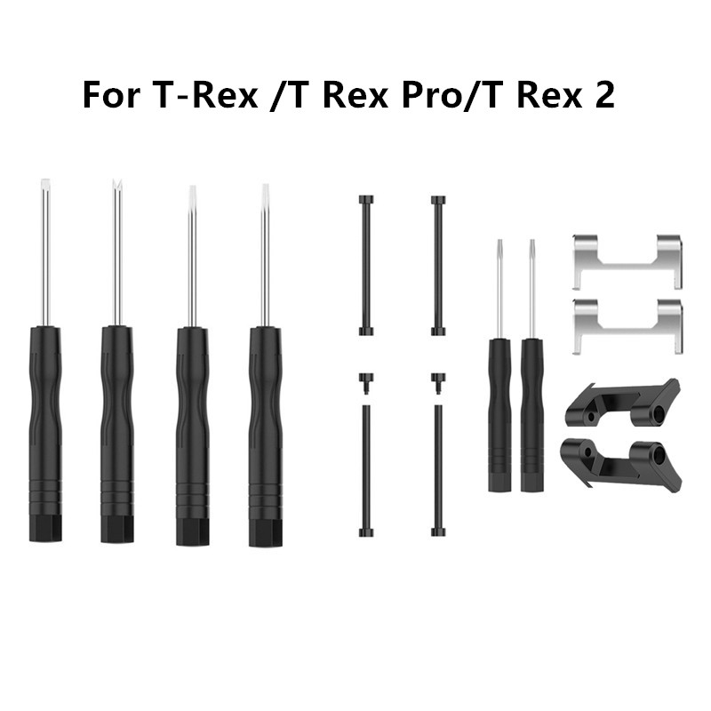 1 Set For Amazfit T-Rex /T-Rex Pro/T Rex 2 Watch Band new 2025 Connector Screw Tool Rod Metal Adapter Pin Screwdrivers Accessories