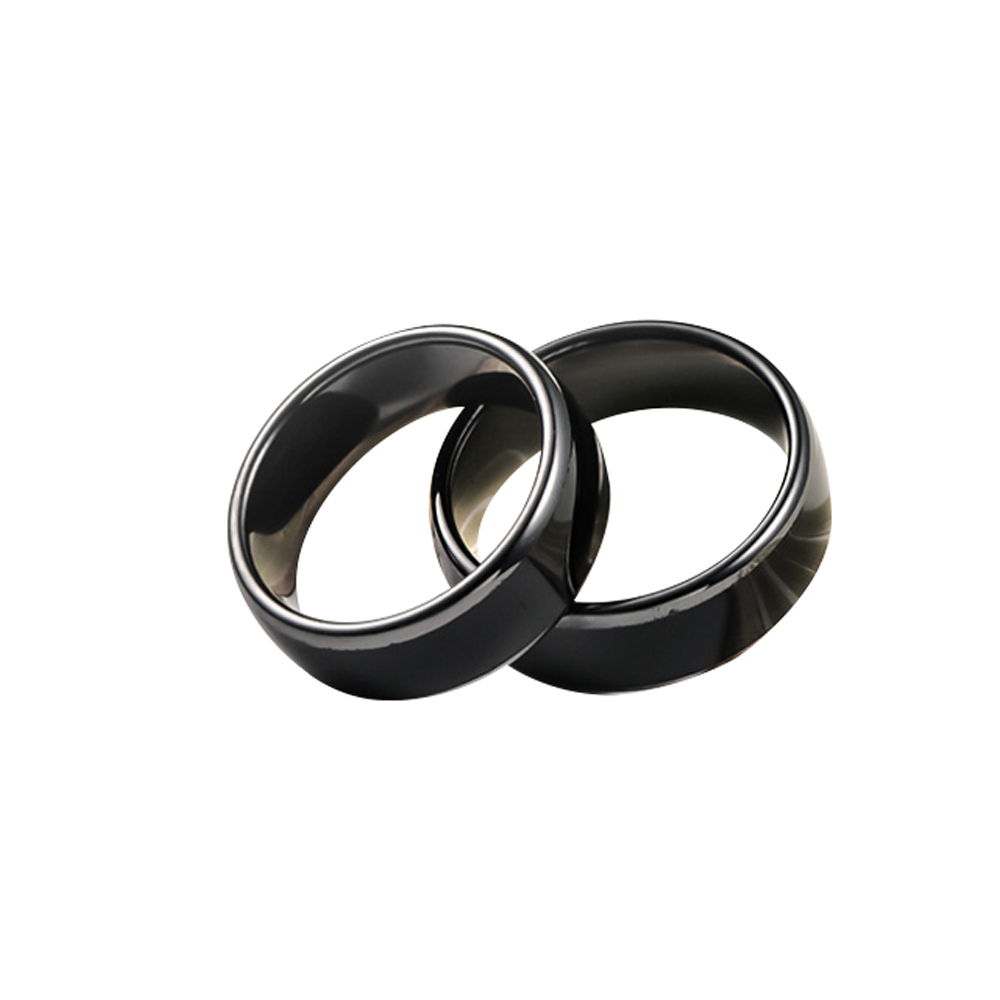 RFID Smart Ring ID or UID chip rewrite 125KHZ or 13.56MHZ RFID Ceramics Smart Finger B Ring Wear for Men or Women