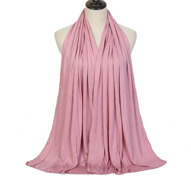 2025 Summer new Model Women Scarf New Lady Solid ColorThin Scarves Soft Sweatcloth Towel Shawl Foulard Autumn Warm Female Wrap Shawls