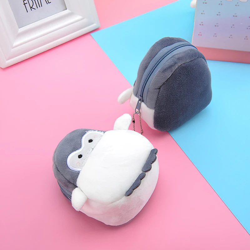 Plush Coin Bag Cute Little Penguin Mini Zero Wallet