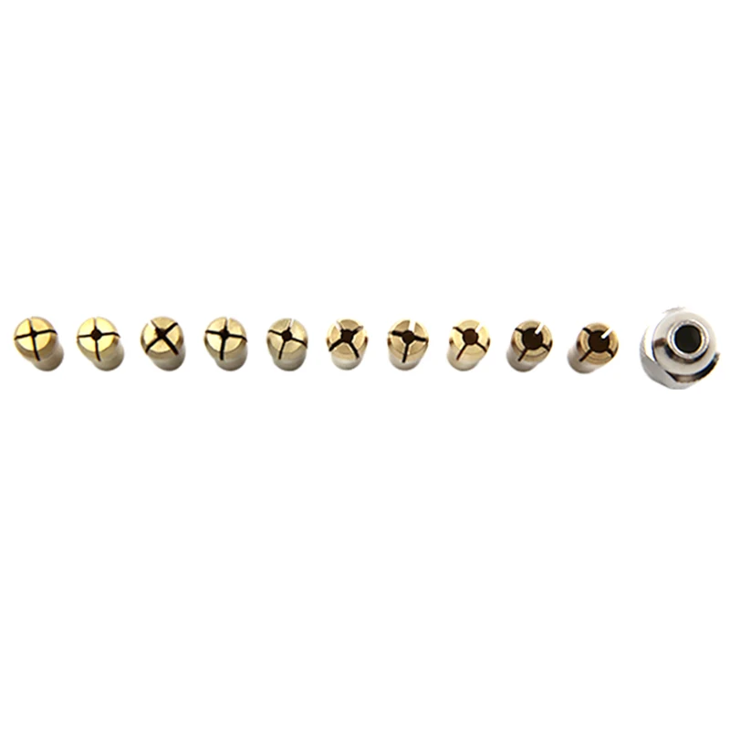 11pc brass chuck sier 2025 nut electric grinding bit clamp mini new drill chuck accessory tool set