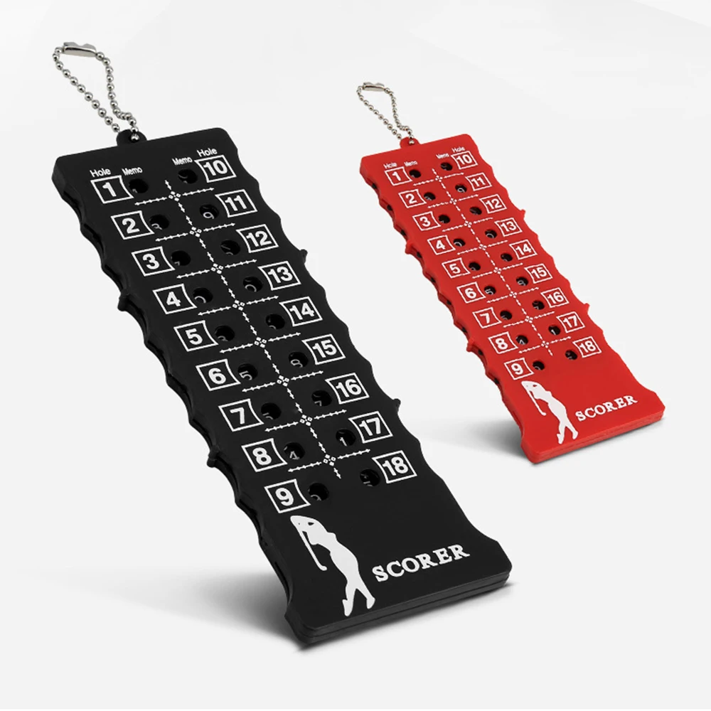 PGM Professional 18 Holes Golf Score Shot Stroke new Counter Clicker Keychain Golf 2025 Game Score Keeper Golf Sports Scoreboard