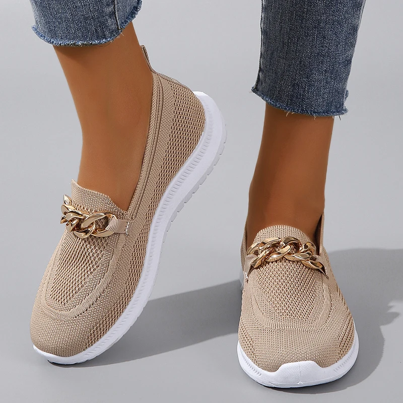 2023 New Women Flats Comfy Stylish Light Durable Breathable new Slip-On Casual Shoes Trend Classic Spring 2025 Female Sneakers