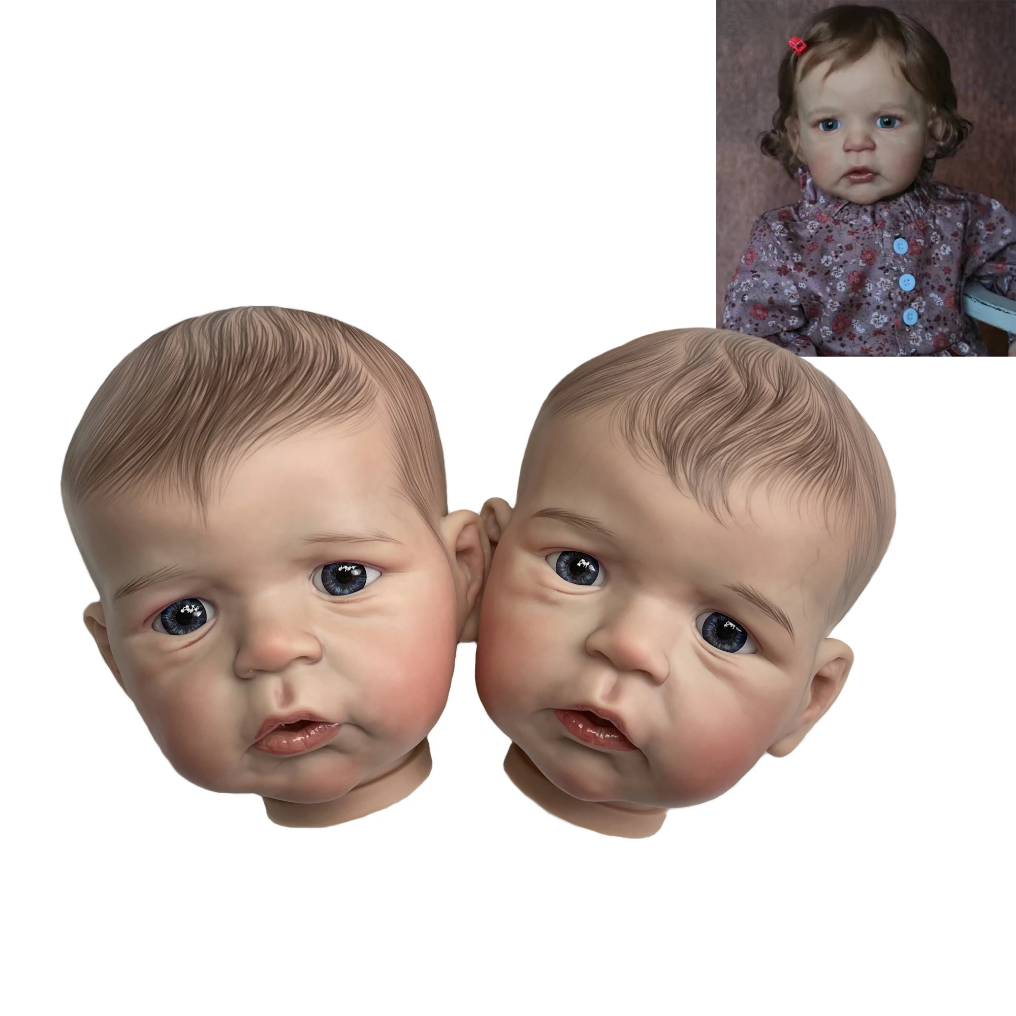66cm Sandie Artist Oil Paint Reborn Doll Kits Lifelike Real Bebe Reborn DIY Vinyl Bebe Kits Kit Reborn Sin Pintar