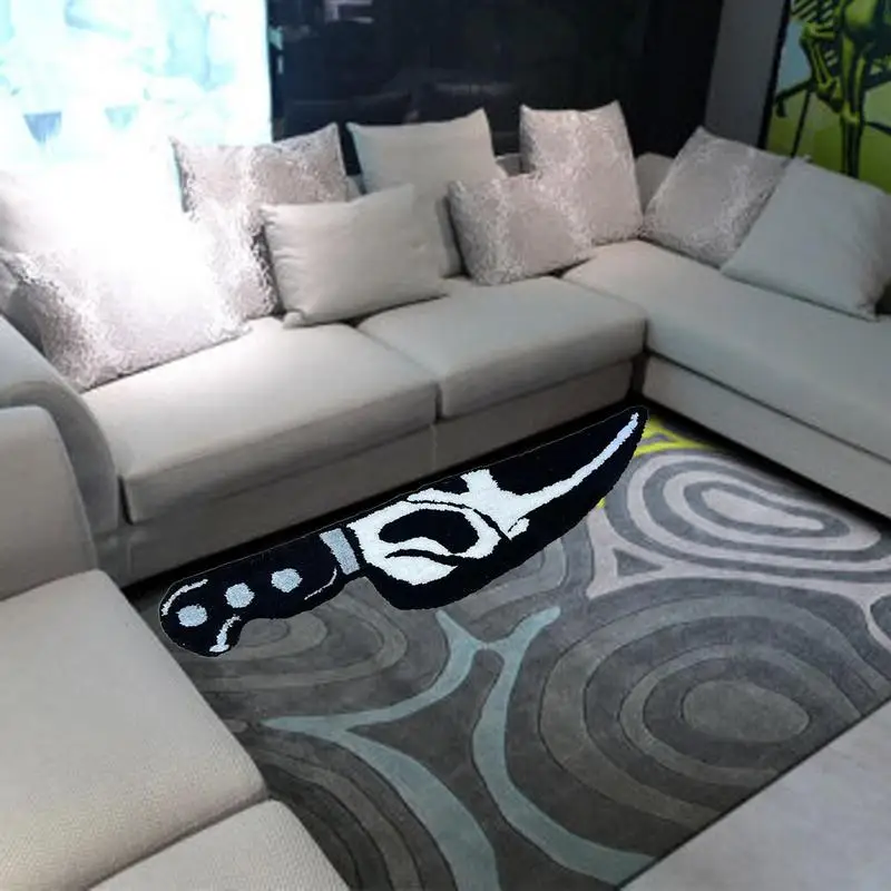Bedroom Floor Mat Creative Scary new 2025 Rug Mats Non-skid Bedroom Rug Washable Rug For Office Living Room Home Decor