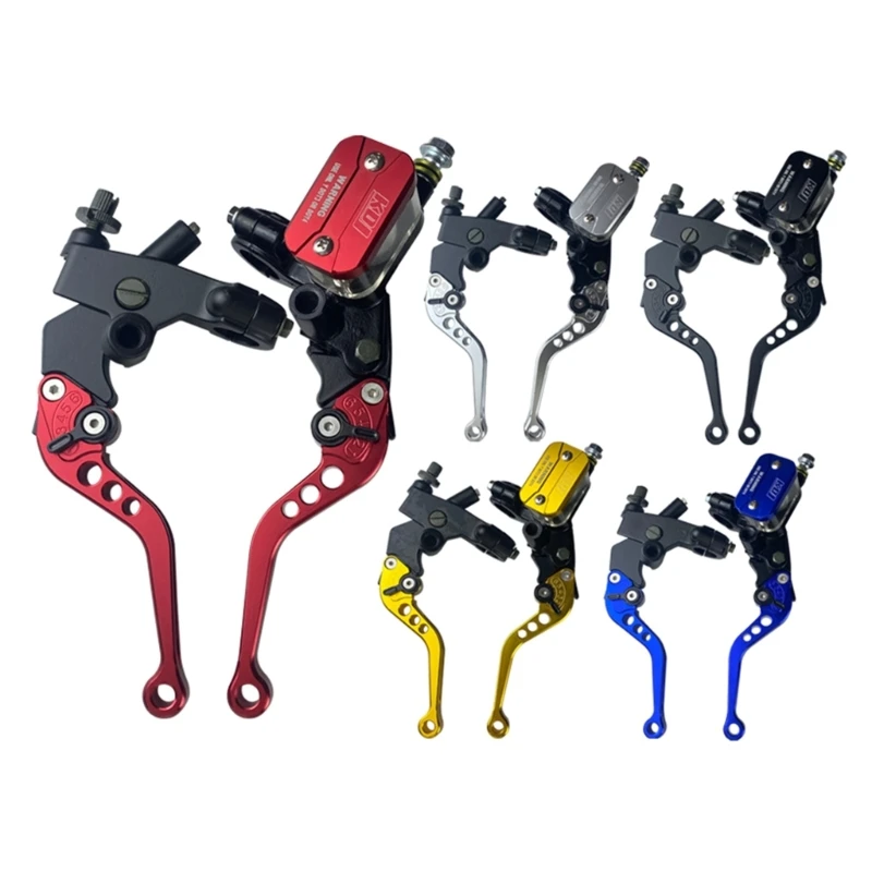 Motorcycle Brake Pump Master Cylinder Hydraulic Brake Lever For Dirt Pit Bike ATV Quad Moped Scooter Buggy-Go Kart 1Pair D7YA
